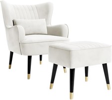 Vesgantti Velvet Armchair with