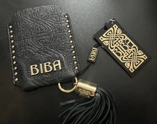 Biba Black Leather Phone