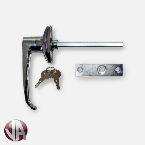 Chrome lever handle with - chrome,