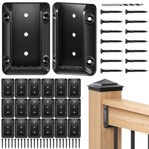 Pack deck rail brackets for - rail,