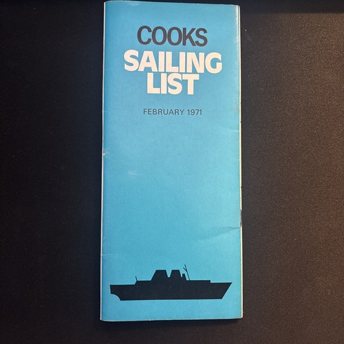 Vintage thomas cook sailing - thomas,