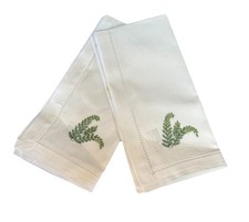 Botanical embroidered cotton - botanical,