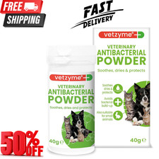 Vetzyme Veterinary Antibacterial Powder for Dogs, Cats and Small Pets - Gently