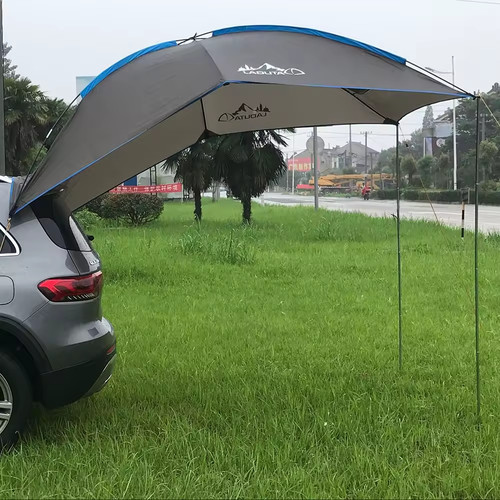 Waterproof car rear - car, tent