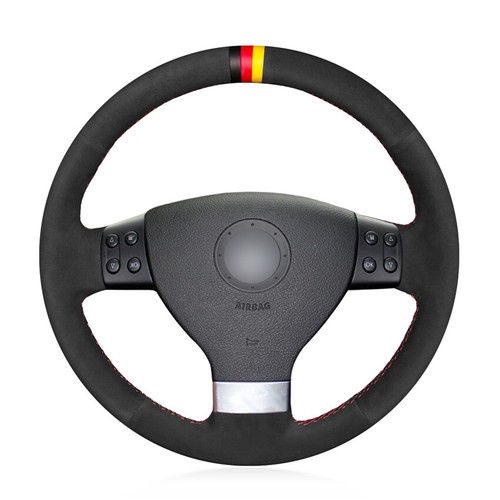 Suede steering wheel - cover, for