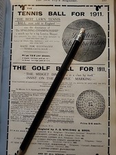1911 Tennis Golf Ball Advert