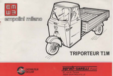 Automobile Catalog Brochure - T1M Scooter - Empolini Milano - Agrati Garelli
