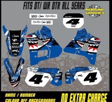YAMAHA DTR125 STICKERS - DTR