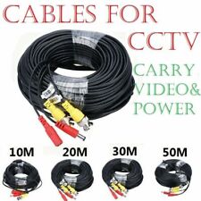 5M 10M 15M-50M BNC DC Power Video Lead CCTV Security Camera DVR Extension Cable