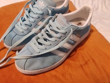 ADIDAS MUNCHEN OG  Originals SKY BLUE Trainers UK 7.5