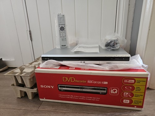 Sony dvd recorder - dvd-recorder, rdr-gx120