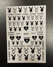 Trendy Playboy Bunny Nail Art
