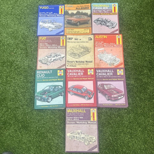 Haynes manuals vauxhall - manuals,