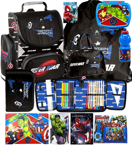 Avengers school bag set - avengers,