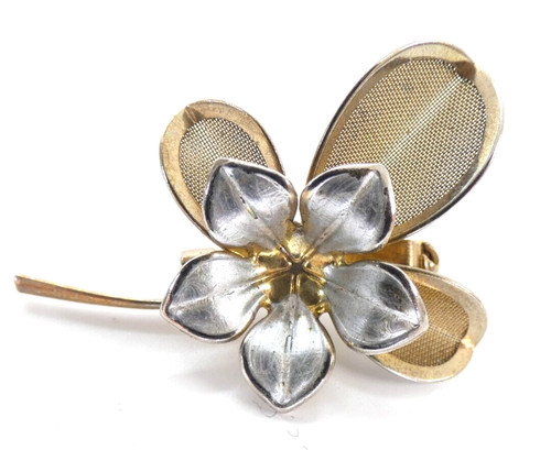 Lily flower brooch tone - lily,