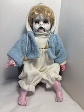 Porcelain Horror Doll. Halloween Prop Scary. OOAK