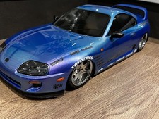 Tamiya Toyota Supra Painted RC Body  shell 1/10 Scale Drift Car 