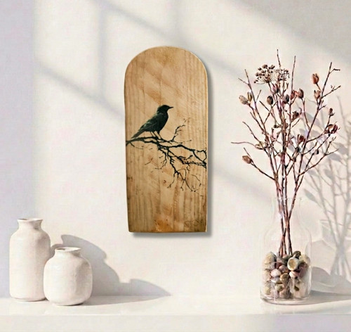 Wood arched wall mounted - arched,