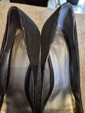 Guess, Black high heel peep