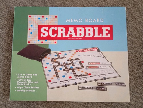 Official scrabble memo board - scrabble,