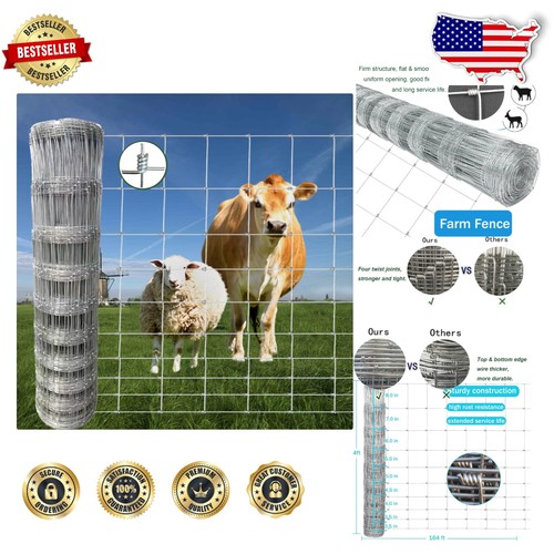 4x164ft galvanized wire farm - 4x164ft,