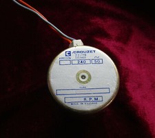 New Crouzet 240V Synchronous Motor for Michell & Transcriptor Vintage Turntables