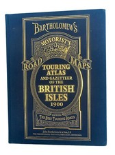 Bartholomew's Motorist's Road Maps Touring Atlas Of The British Isles 1900