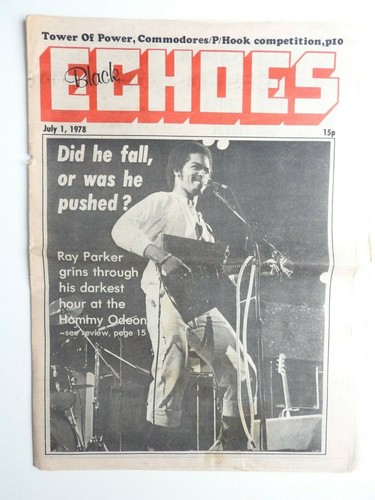 Black echoes music magazine - black,
