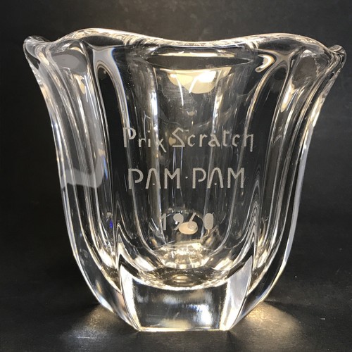 Vintage french hand blown - hand,