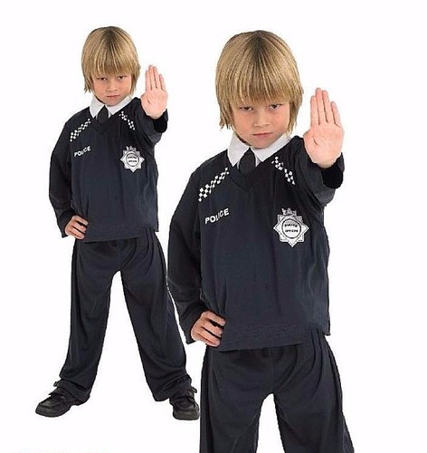 Kids policeman fancy dress - policeman,