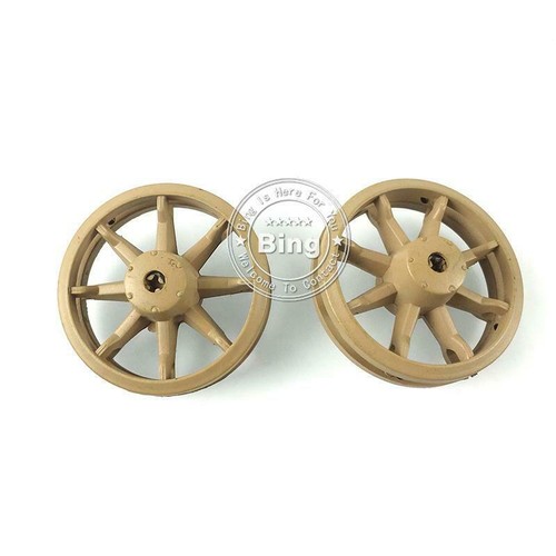 One pair plastic idler - one,