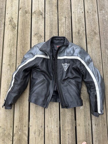 Dainese leather motorcycle
