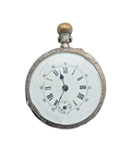 Antique victorian gents silver - antique,