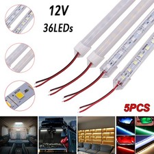 5x 12V 50cm LED Car Interior