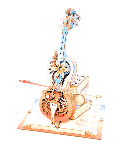 Rokr mechanical music box - mechanical, 3d