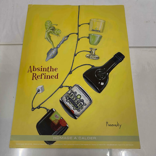 Absinthe refined poster - absinthe, ad