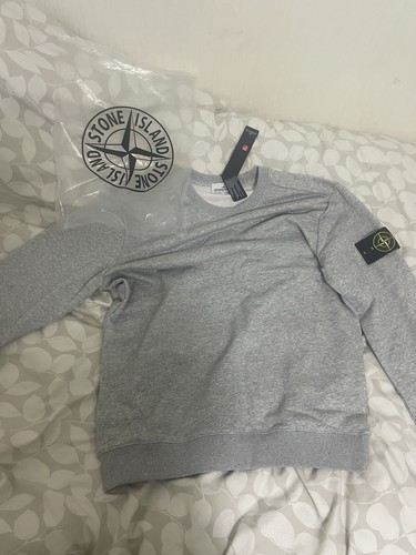 Stone island grey jumper size - island,