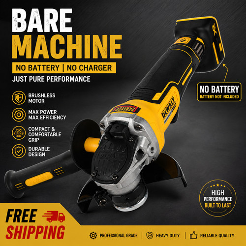 Dewalt 18v brushless - dewalt, 125mm
