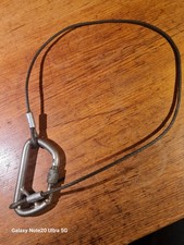 Metal Safety Ring An  Strap.Any trailer, hitch,Caravan an boats etc700mm X 4mm. 