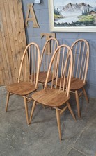 Ercol Windsor dining chairs ~