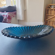 Vintage Blue Coloured Glass