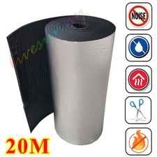 20m Camper Van Insulation Self-adhesive 7mm Closed Cell Foam Thermal Soundproof~