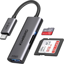 Kiwibird USB C SD Card Reader