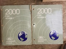 2000 Ford F 150 Pickup Truck Service Manual Set of 2