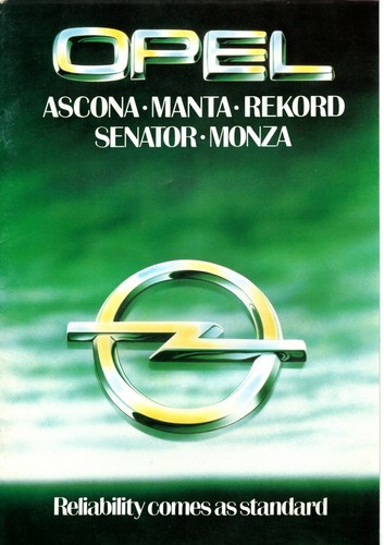 Opel range manta berlinetta - opel,