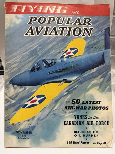 1940 november flying popular - &,