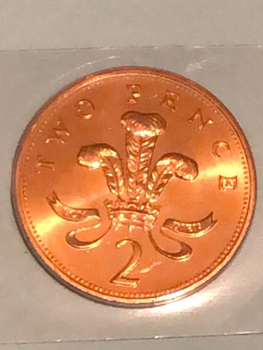 1983 two pence coin - 2p, welsh