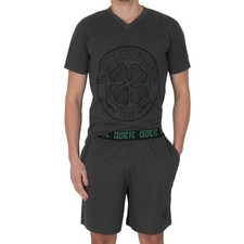 Celtic FC Mens Pyjamas Short Loungewear OFFICIAL Football Gift