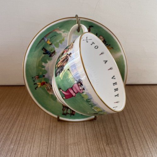 Royal worcester golf themed - golf,