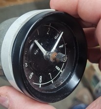 Kienzle 12V Classic Car Clock. 63mm dia E type Jag, Jensen, Aston Martin etc.